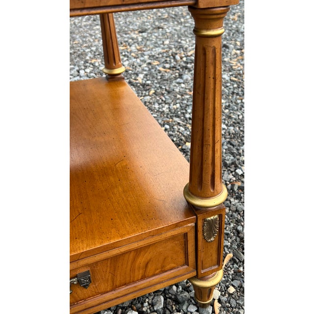 Wood Vintage Henredon French Regency Side Tables - A Pair For Sale - Image 7 of 12