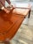 1970s Chinese Soild Rosewood Chinese Longevity Oval Dining Set 7 Piece For Sale - Image 4 of 18