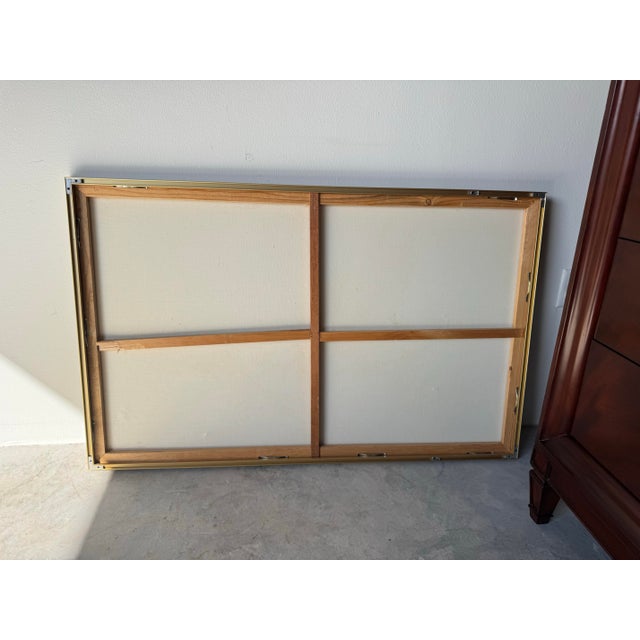 1980’s Kay Sullivan Mixed Media Expressionist Abstract Acrylic on Canvas Painting For Sale - Image 12 of 12