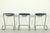 Italian Tubular Z Bar Stools in Chrome, 1970s, Set of 3 For Sale - Image 10 of 16