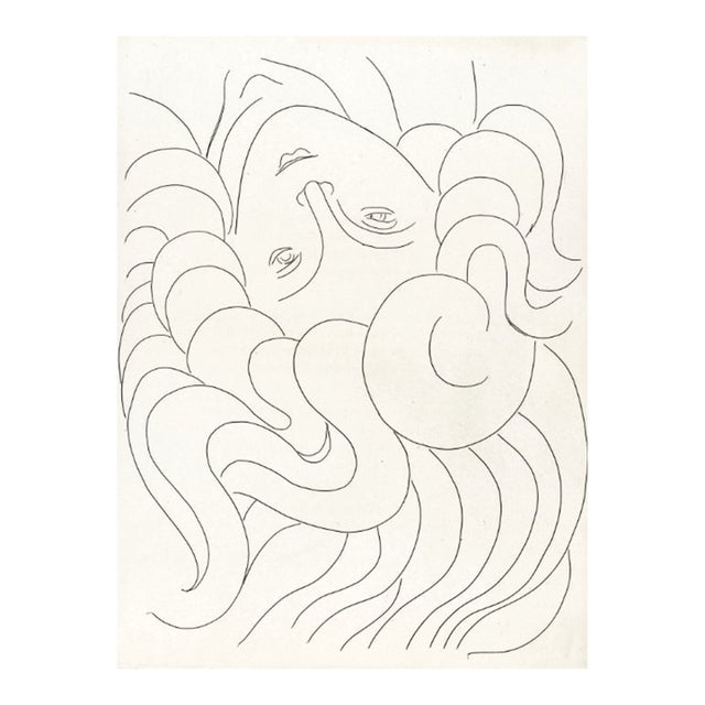 Henri Matisse 129 La Chevelure 1946 For Sale
