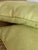 2 pillows with welt and dacron inserts. Beautiful chartreuse green and very high end fabric