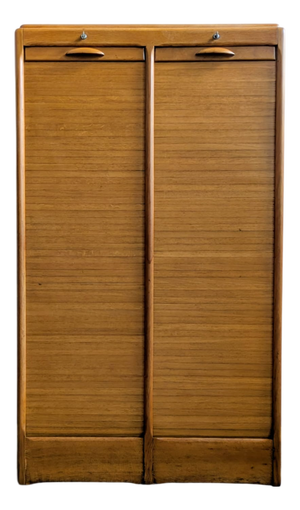 Late Liberty High Range Cabinet in Walnut, 1930s