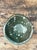 Vintage Green Glazed Studio Pottery Bowl For Sale - Image 4 of 15