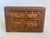1970's Indian Hand Carved Teak Hinged Jewelry Box For Sale - Image 4 of 7