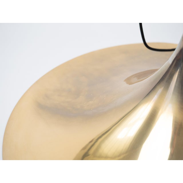 Vintage Semi Pendant Lamp by Bonderup and Thorup for Fog & Mørup, 1968 For Sale - Image 9 of 14