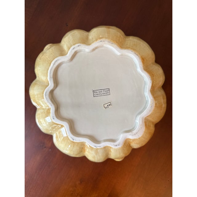 Pumpkin 1980s Fitz and Floyd Pumpkin Lidded Tureen For Sale - Image 8 of 16
