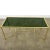French Midcentury Brass & Glass Faux Bamboo Coffee Table For Sale - Image 4 of 10