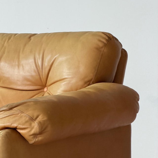 B&B Italia 1960s Coronado Chair + Ottoman by Afra + Tobia Scarpa for B&b Italia For Sale - Image 4 of 10