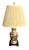 Vintage Porcelain Vase Lamp Titled 'Peacock and Floral Design' by Andrea by Sadek For Sale - Image 4 of 12