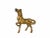 Mid 20th Century Mid 20th Century Solid Gold Brass Horse Figurine For Sale - Image 5 of 5
