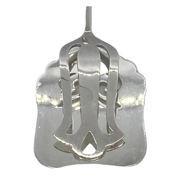 Vintage Sheffield England Electro-Plated (Epns) Pastry Bread Serving Tongs For Sale - Image 9 of 13