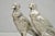Vintage Mid Century Modern Silver Plated Pheasant Peacock Bird Figurines - Pair For Sale - Image 16 of 17