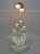 American Mid-Century Modern Plaster Table Lamp Sculpted Two Nude Female, Marked For Sale - Image 12 of 13