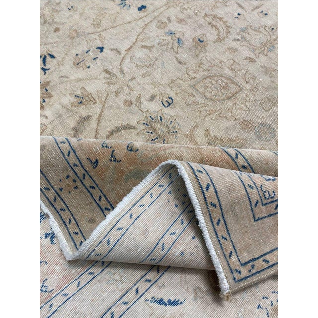 Traditional 1960s Old Persian Tabriz Area Rug 10x16 For Sale - Image 3 of 10
