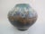 Ceramic Crystalline Turquoise & Brown Signed Studio Pottery 7.5" Planter Vase For Sale - Image 7 of 7