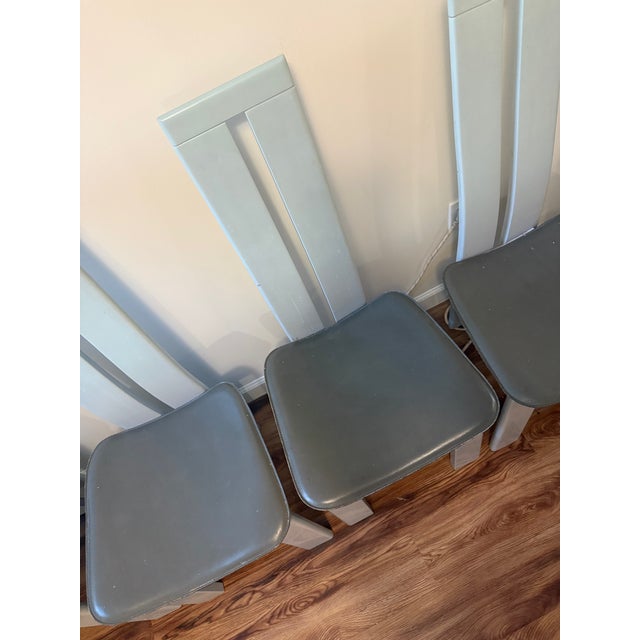 Costatini-Style Dining Chair Set of 6 - 1970s For Sale In New York - Image 6 of 11