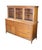 Mid Century Modern Buffet & Hutch, China Cabinet or Vitrine, Circa 1960s. Drawing inspiration from Danish styling....