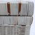 Vintage White Wicker Storage Trunk With Brass Hardware, Coastal, Rattan For Sale In Los Angeles - Image 6 of 17