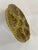 1950s French Gien Majolica Olive Green Oyster Plate For Sale - Image 9 of 14