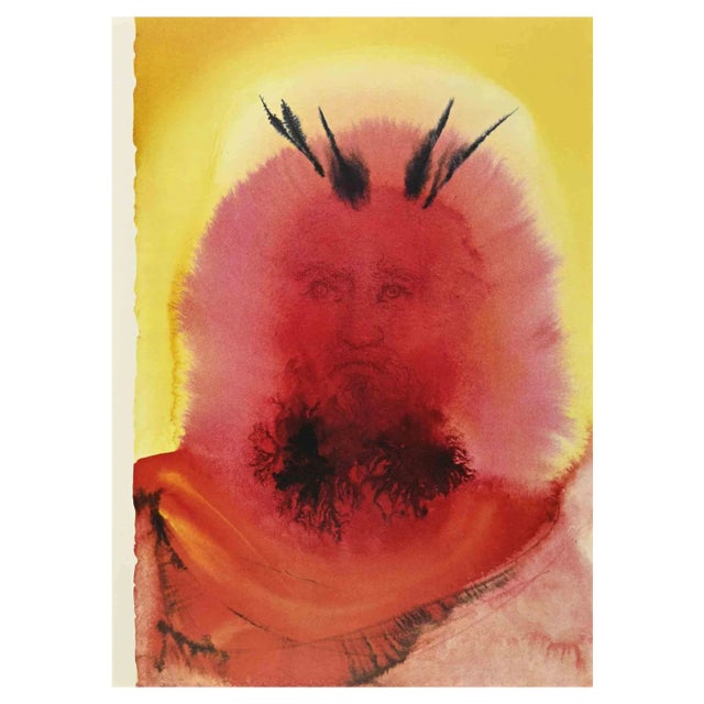 Salvador Dalí, Gloria Vultus Moysi, Lithograph, 1964 For Sale