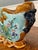 French Antique French Onnaing Majolica Cache Pot Planter Bowl Jardiniere Love Birds For Sale - Image 3 of 18