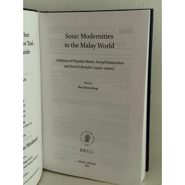 Modern 2014 Malaysian Music History Book “Sonic Modernities in the Malay World” For Sale - Image 3 of 7