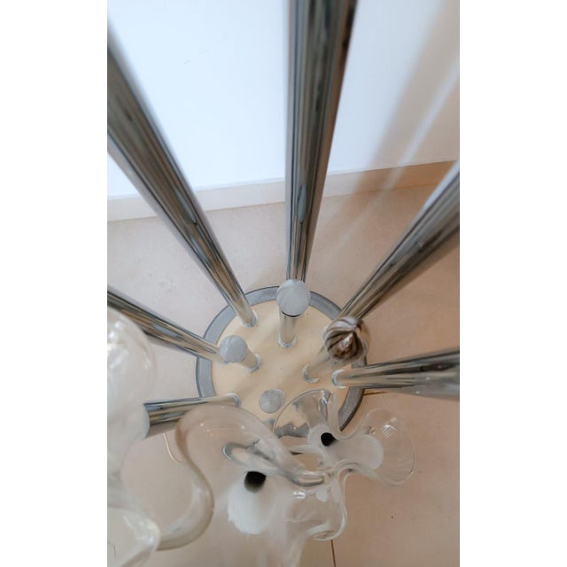 Series Cali Floor Lamp by Ettore Fantasia and Gino Poli for Sothis Murano, 1970s For Sale - Image 4 of 11