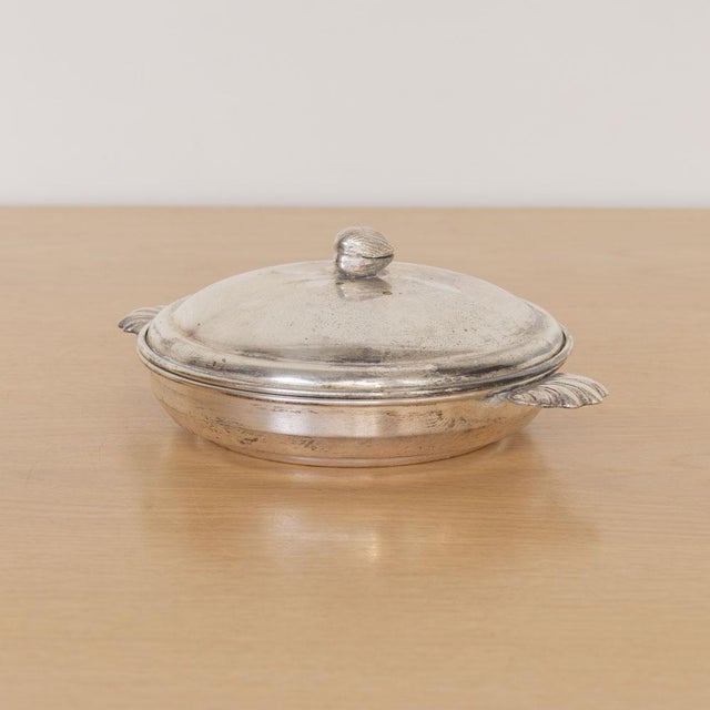 1940s Art Deco Shell Bowl With Lid, Spain For Sale In Los Angeles - Image 6 of 14