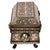 Antique 19th Century Indian Bidriware Pandan Silver & Brass Casket Jewelry Box For Sale - Image 9 of 12
