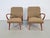 Mid-Century Armchairs and Ottoman in Teak, 1960s, Set of 3 For Sale - Image 10 of 15