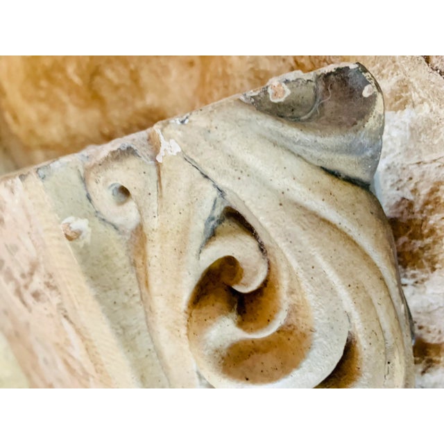 Ceramic Late 19th Century Victorian English Architectural Frieze Fragment/Molded Ornamental Building Brick For Sale - Image 7 of 12