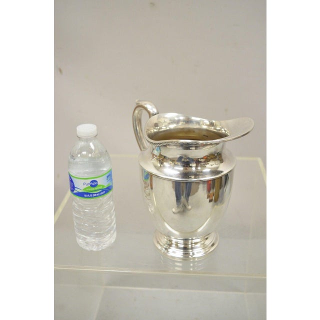 Vintage Art S. Co Spc 221 Silver Plated Regency Style Water Pitcher