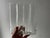 This elegant 4-chamber "Row" vase, designed by Peter Vosding for Born in Sweden, exemplifies contemporary Scandinavian...