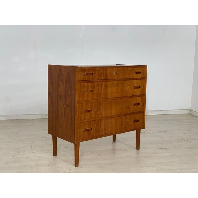 Danish Teak Dresser For Sale - Image 4 of 11