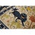 Textile 1920s Ivory Navy Blue Colorful Antique Chinese Silk Carpet 4' X 7' Foo Dog Rug For Sale - Image 7 of 10