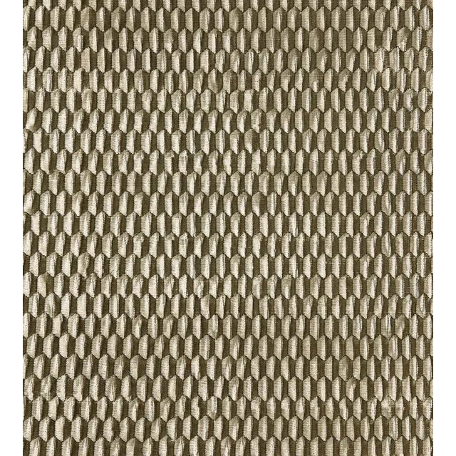 Traditional Sample - The House of Scalamandré Allegra Velvet Fabric, Fawn For Sale - Image 3 of 3