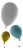 Balloon Wall Lights by Yves Christin for Bilumen, Italy, 1980s, Set of 3 For Sale