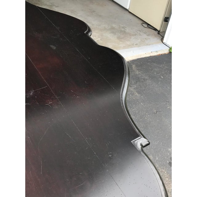 Henredon , Cindy, Scalloped Console Entry Table For Sale - Image 10 of 13
