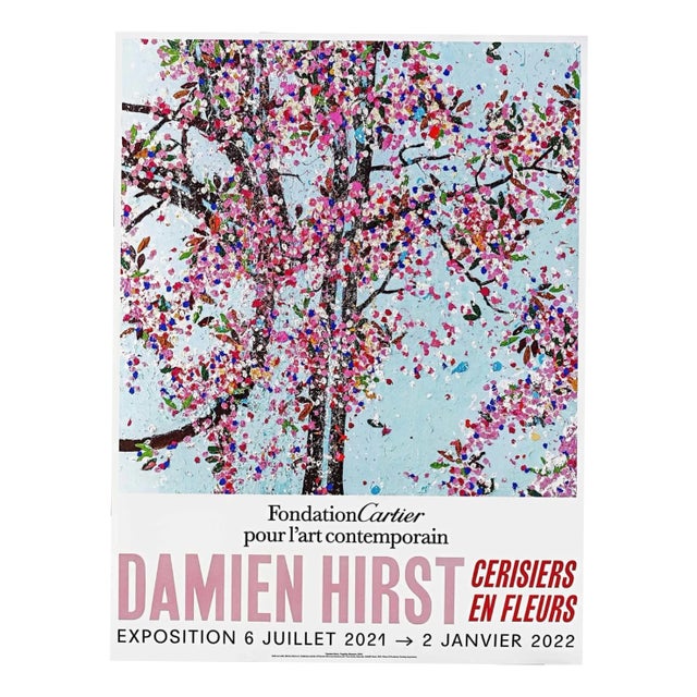 Damien Hirst, Cherry Blossoms, 2021, Poster For Sale