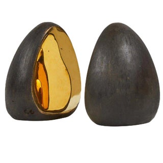 Carl Auböck Model #4636 Brass Bookends - a Pair For Sale