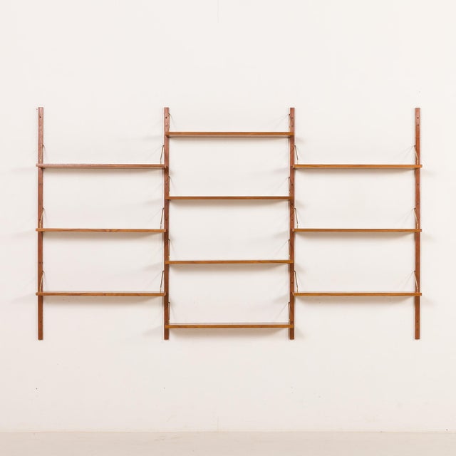 Mid-Century Danish Teak Shelving Unit, 1960s For Sale - Image 13 of 13