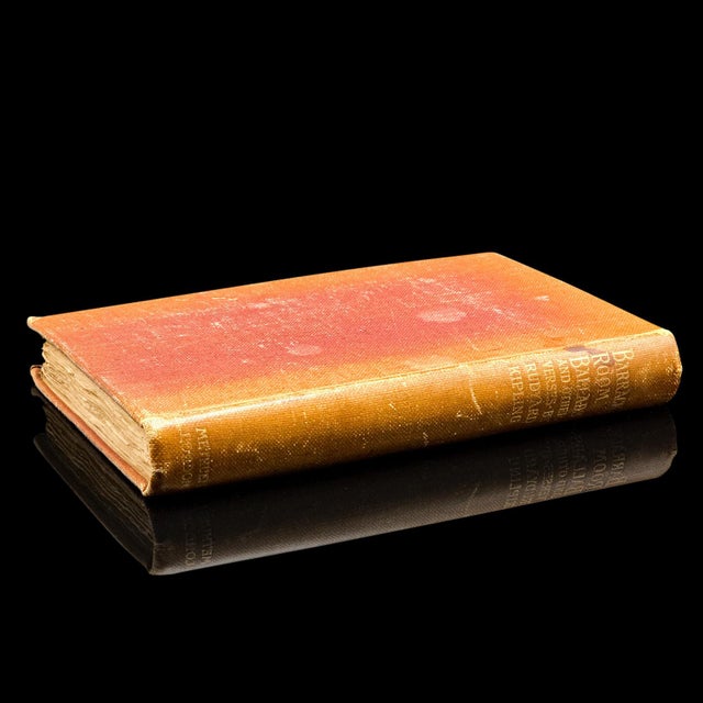 This is an antique copy of Barrack-Room Ballads by Rudyard Kipling, a highly regarded bound and illustrated song and...