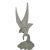 1980s Murano Seagull on Wave Sculpture For Sale