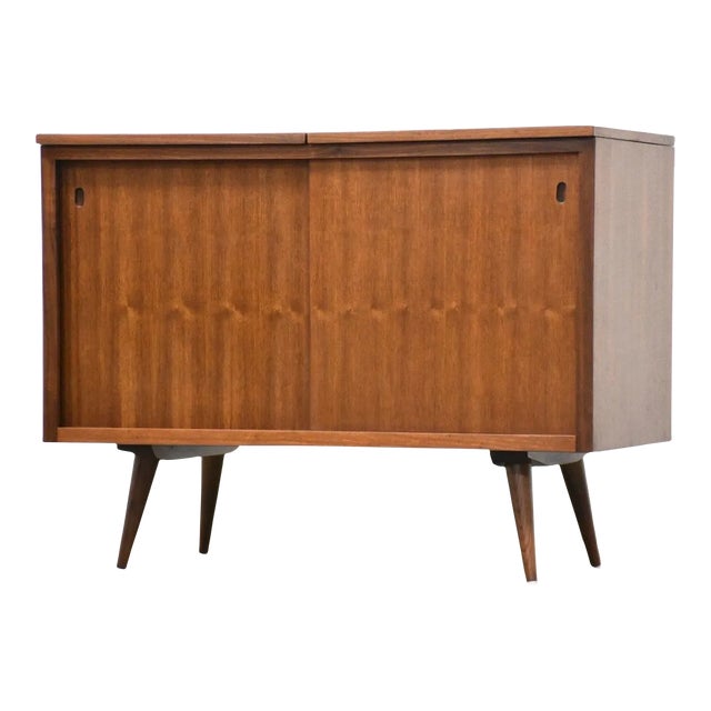 Refinished Bar Credenza For Sale