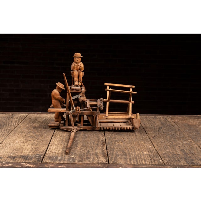 Folk Art Antique Folk Art Whirligig Mechanical Figure For Sale - Image 3 of 10