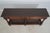 Henredon Acquisitions Walnut Finish Marble Top Server Console Table For Sale In Philadelphia - Image 6 of 18