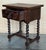 Mid 19th Century Pair of Dark Carved Spanish Nightstands with Drawer For Sale In Miami - Image 6 of 18