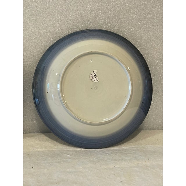 Antique circa 1900 pair of Chinese bowls with hand painted peacock