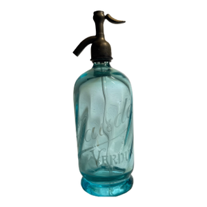 Antique Claude Verdun French Siphon Seltzer Bottle